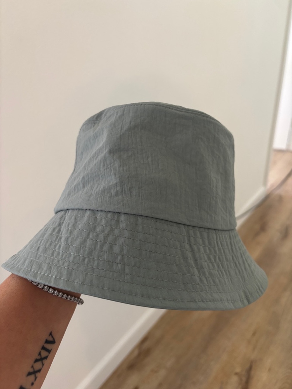 Zara Light Sage Bucket Hat